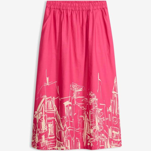 jupes au genou bonprix blanc