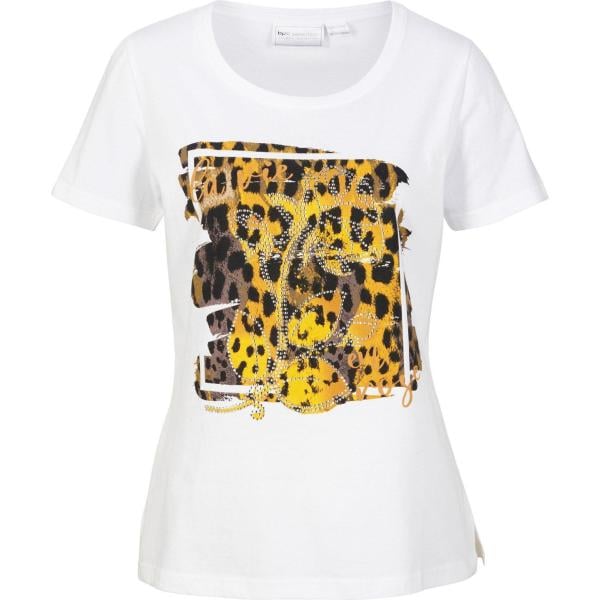 t-shirts bonprix blanc imprimé
