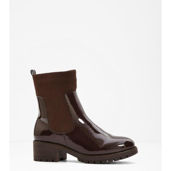 bottes bonprix marron