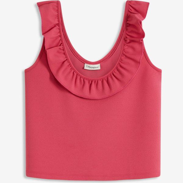 hauts bonprix rouge