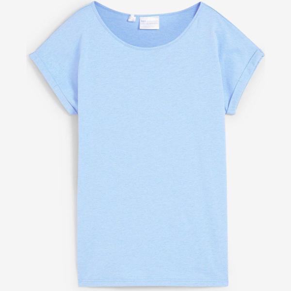 t-shirts bonprix bleu