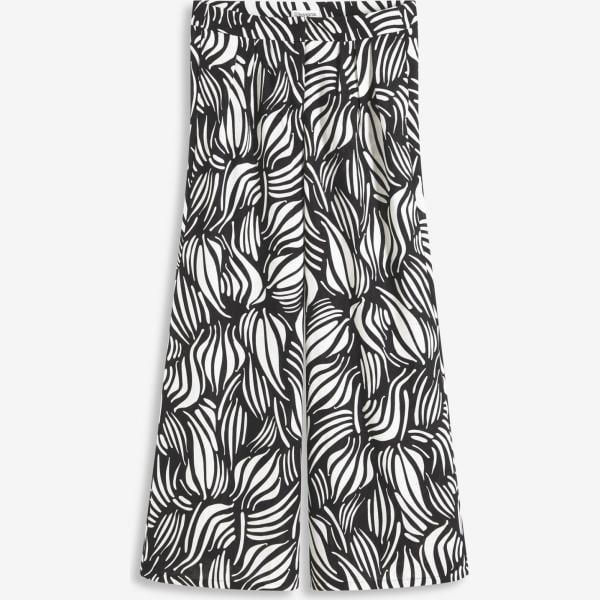 pantalon large en bas bonprix gris