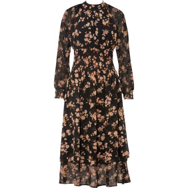 robes mi-longues/au genou bonprix noir