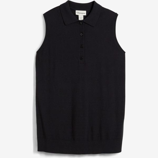 gilets sans manche bonprix noir