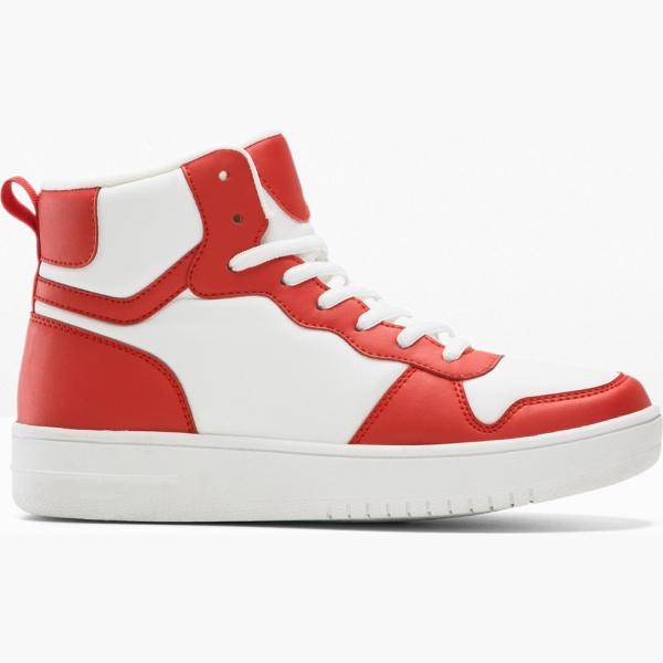 sneakers hautes bonprix blanc