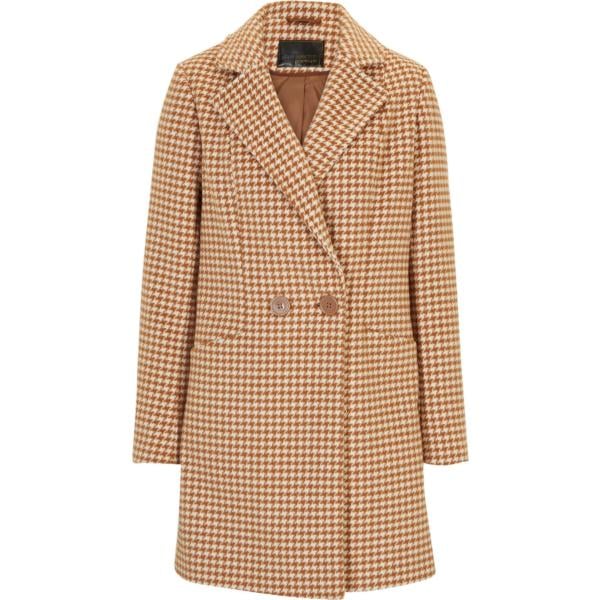 manteaux bonprix marron pied de poule