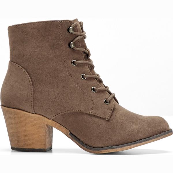 bottes bonprix marron