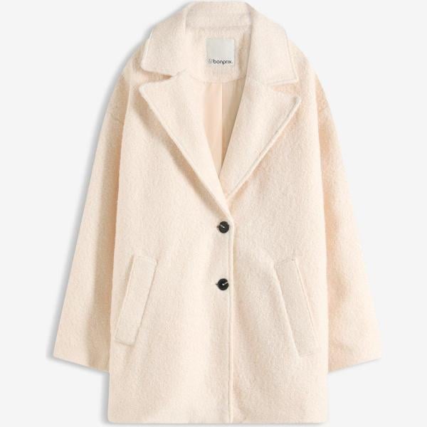manteaux bonprix blanc