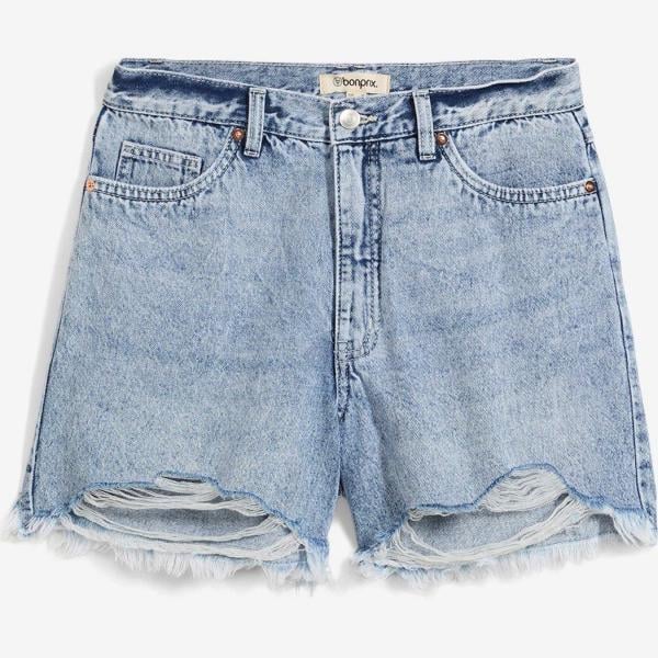 short bonprix bleu