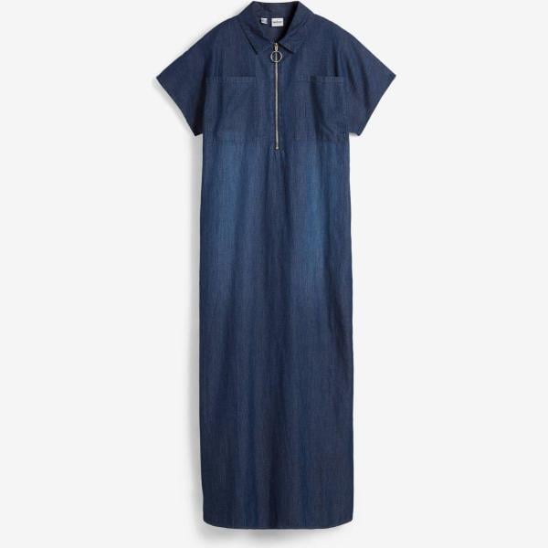 robes longues bonprix bleu
