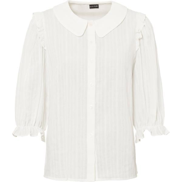 chemisiers bonprix blanc