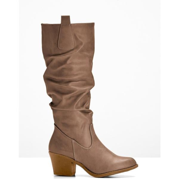 bottes bonprix marron