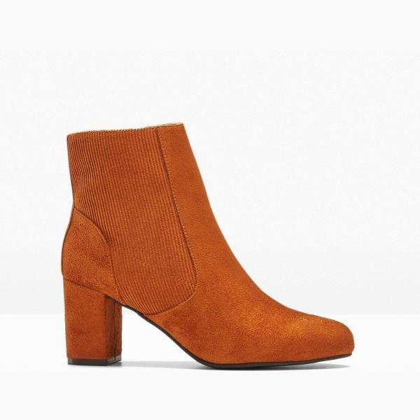 bottines bonprix marron