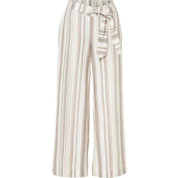 pantalon  bonprix blanc à rayures
