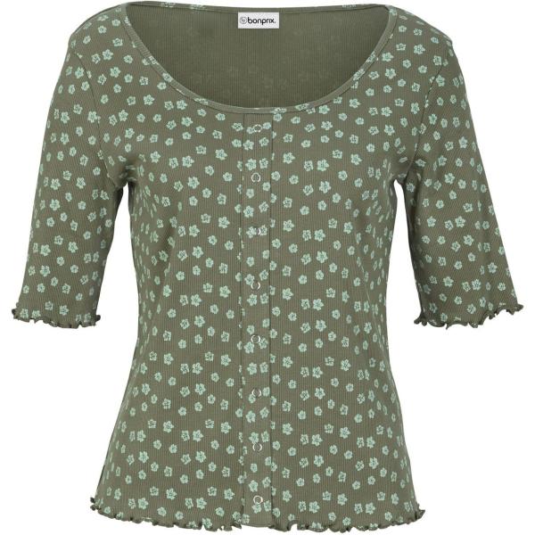 t-shirts bonprix multicolore à fleurs