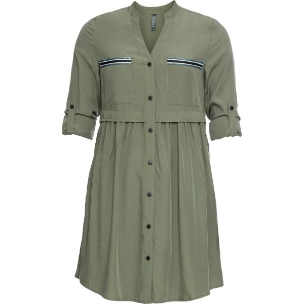 robes chemisier bonprix vert