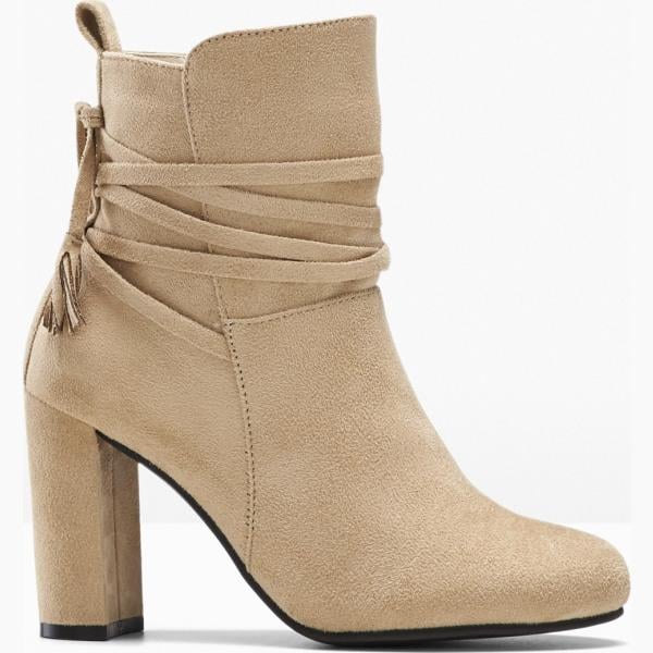 bottines bonprix marron