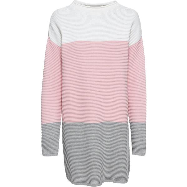 pulls bonprix blanc à rayures