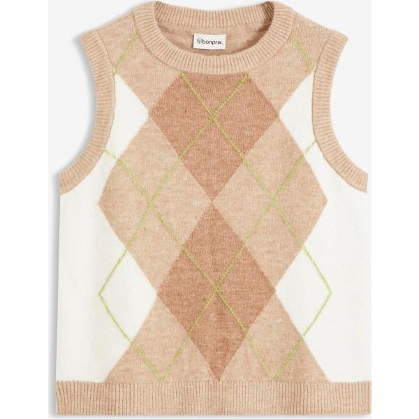 pulls bonprix marron