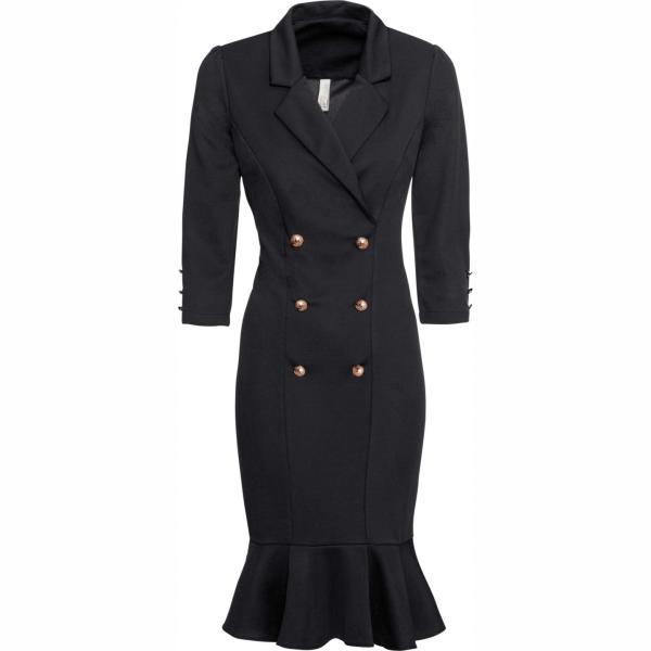 robes longues bonprix noir