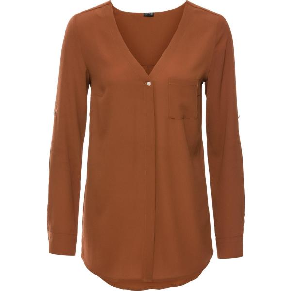 chemisiers bonprix marron