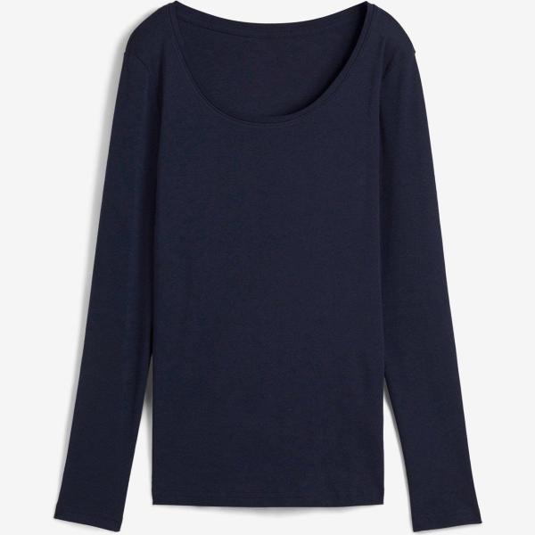 t-shirts bonprix bleu