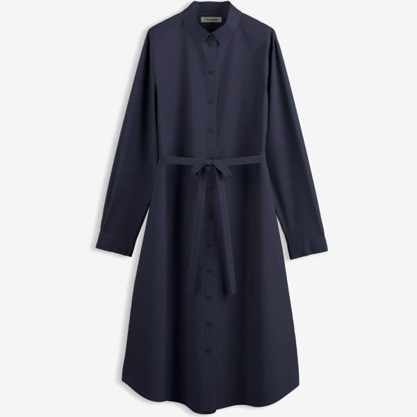 robes mi-longues/au genou bonprix bleu