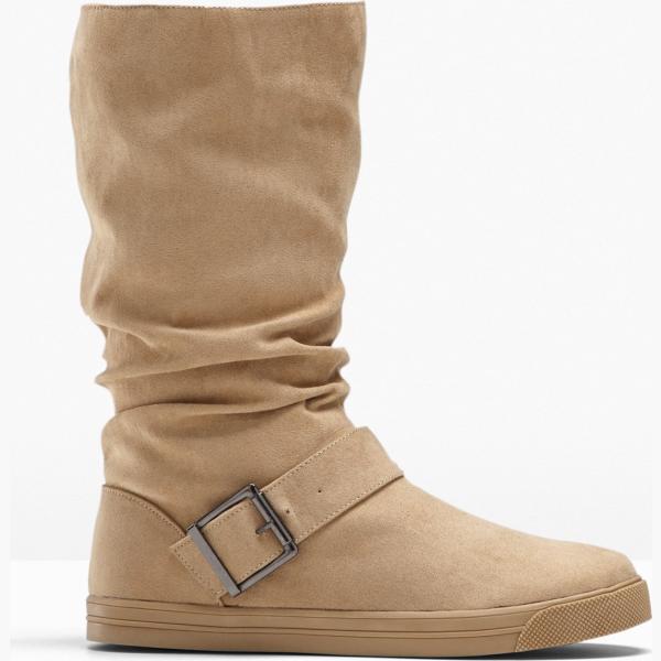 bottes bonprix marron