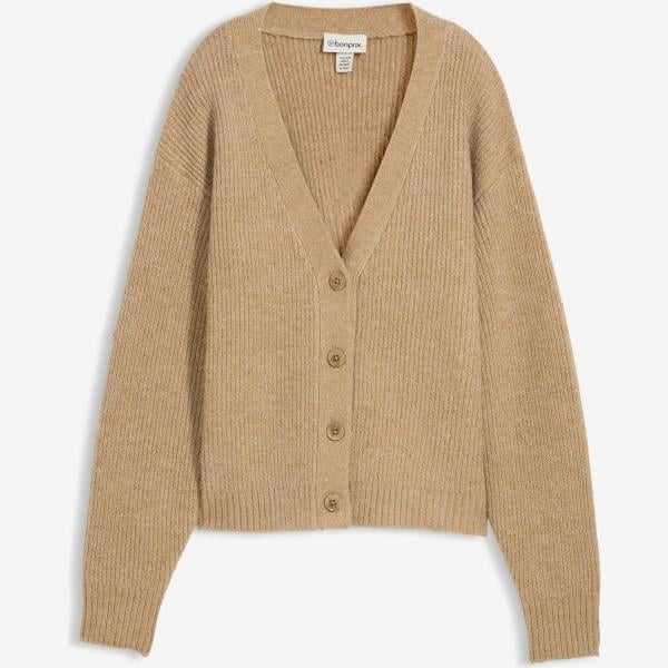 pulls bonprix marron