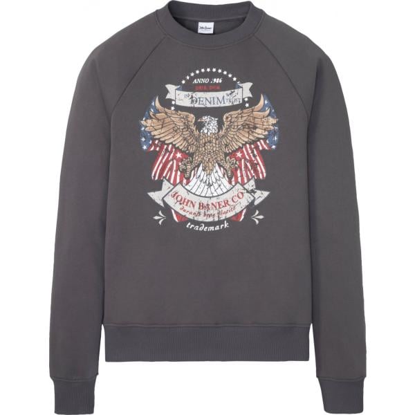 sweat-shirts bonprix gris