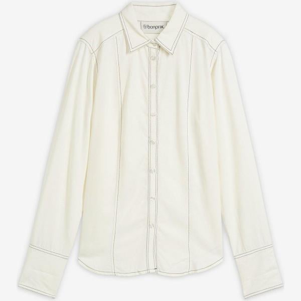 chemisiers bonprix blanc