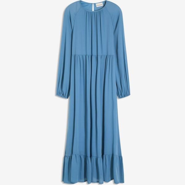 robes longues bonprix bleu