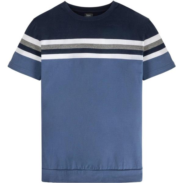 t-shirts bonprix bleu
