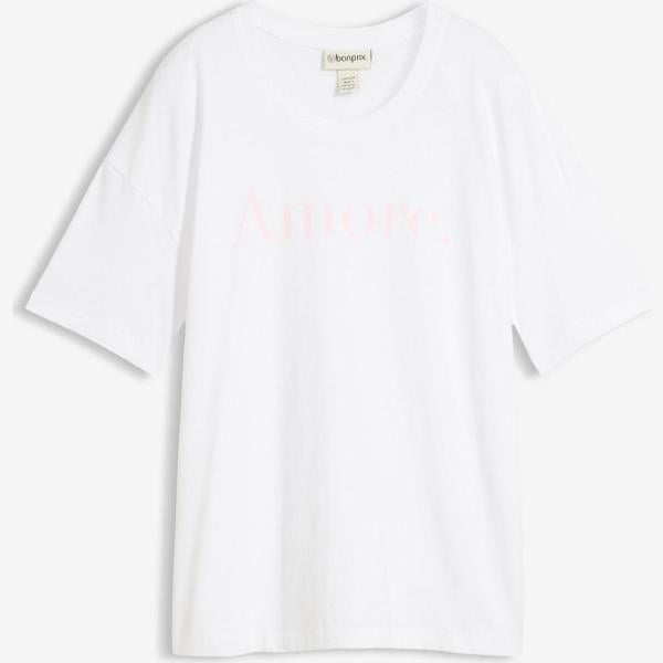 t-shirts bonprix blanc