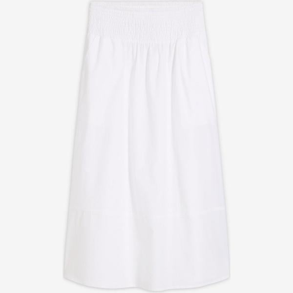 jupes au genou bonprix blanc