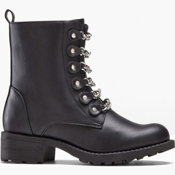 bottines bonprix noir
