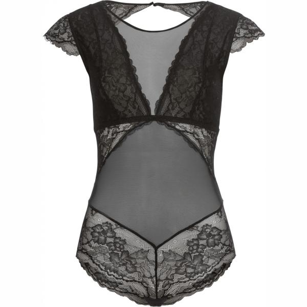 Bodies, porte-jarretelles et nuisettes bonprix noir
