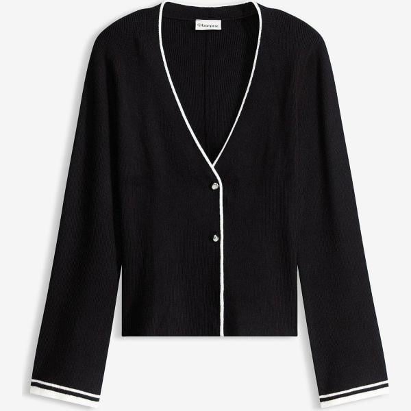 pulls bonprix noir
