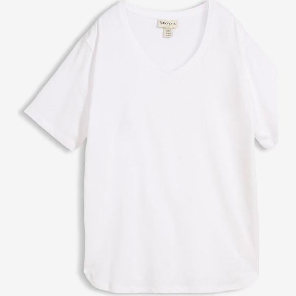 t-shirts bonprix blanc