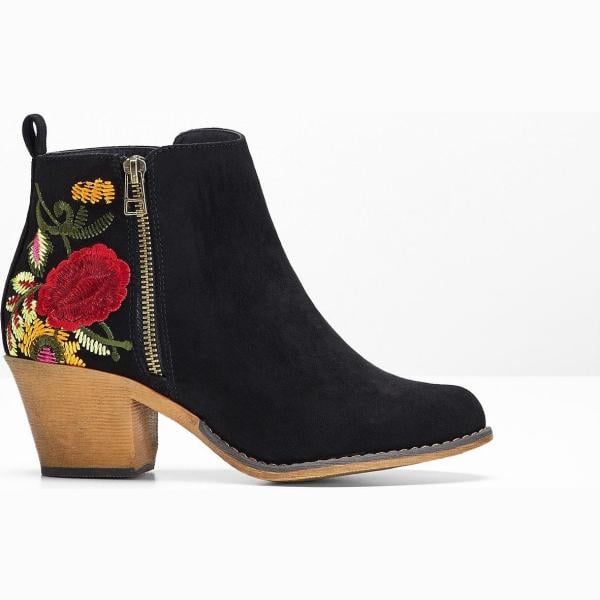 bottines texanes bonprix blanc