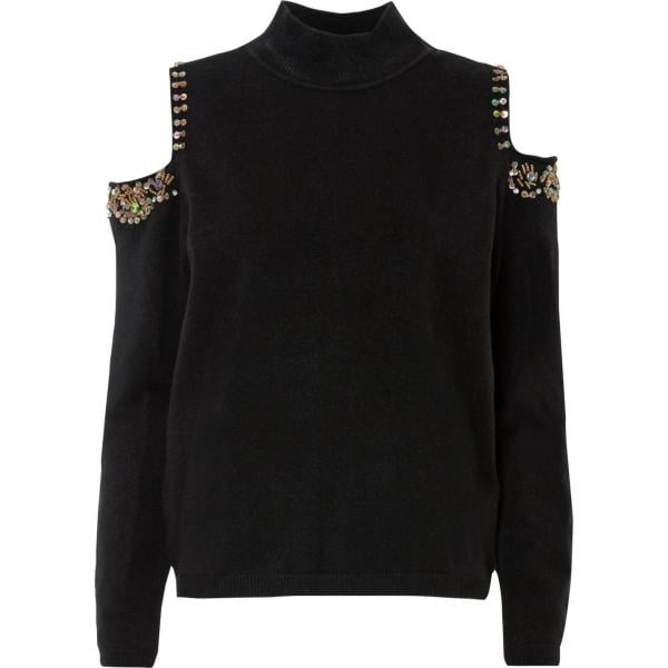 pulls bonprix noir