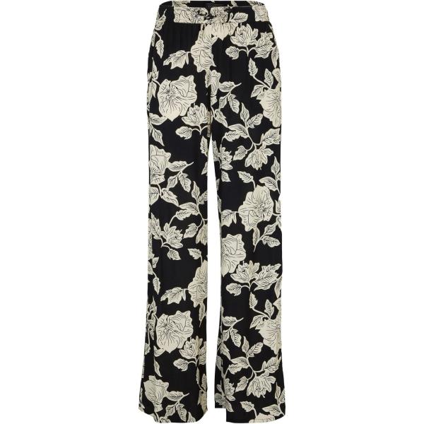 pantalon large en bas bonprix noir imprimé