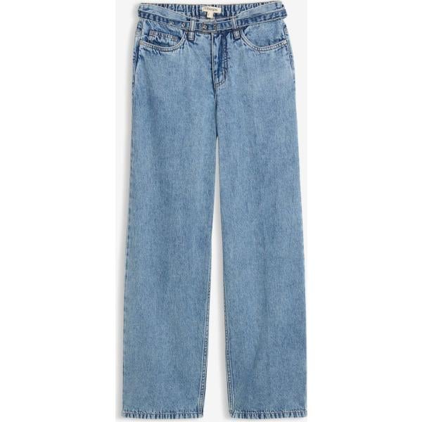 jean coupe droite bonprix bleu