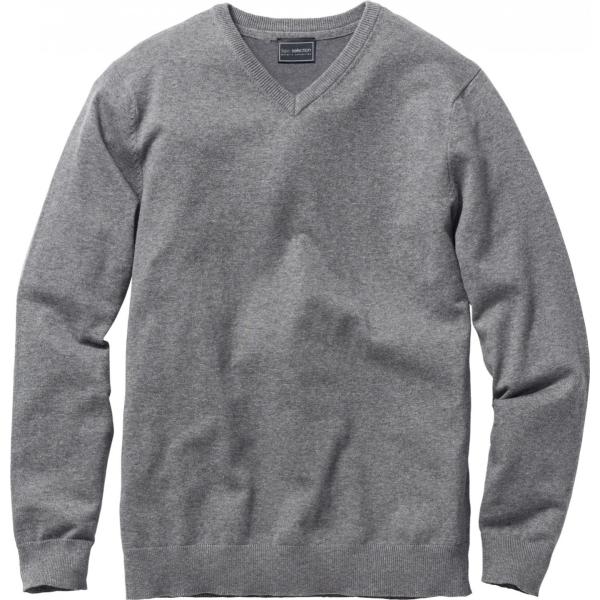 gros pulls bonprix gris