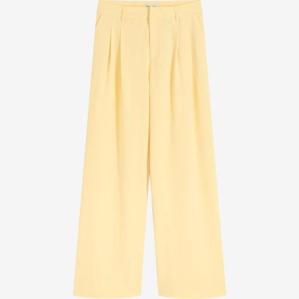 pantalon large en bas bonprix blanc