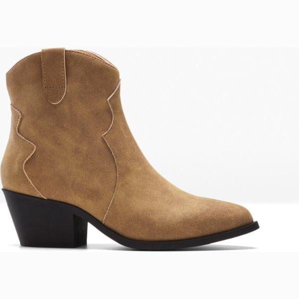 bottines texanes bonprix blanc
