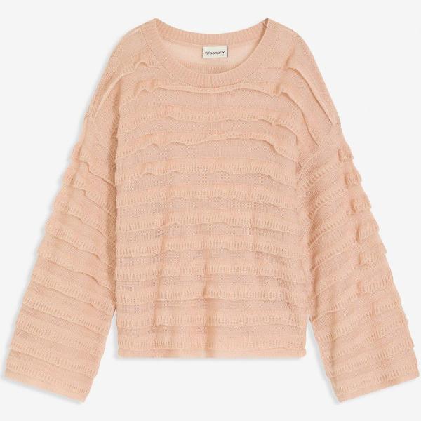 pulls bonprix marron