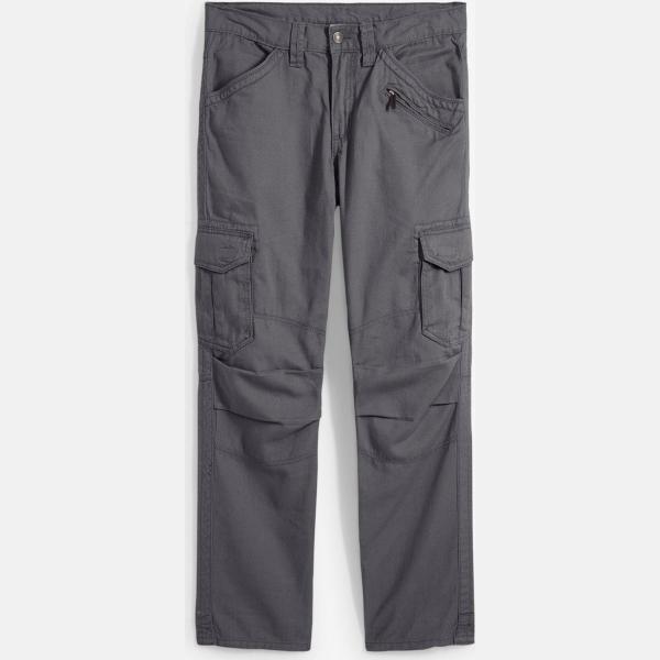 pantalon cargo bonprix gris