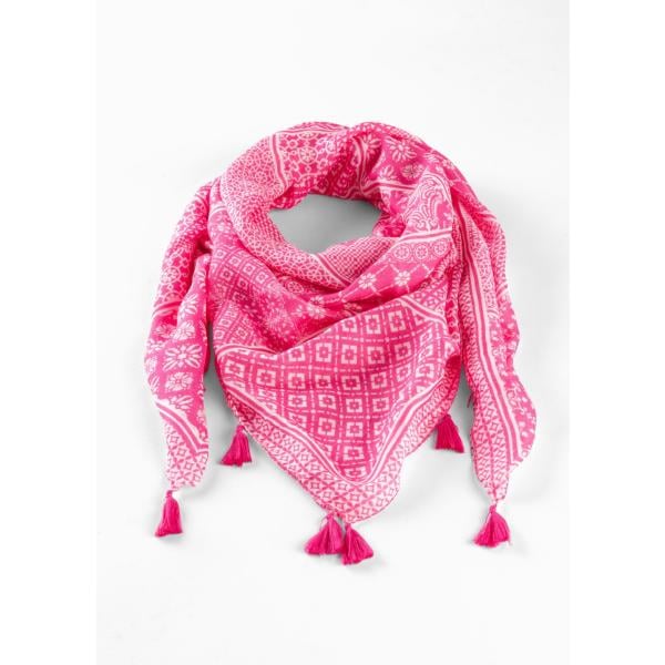 foulards bonprix rose