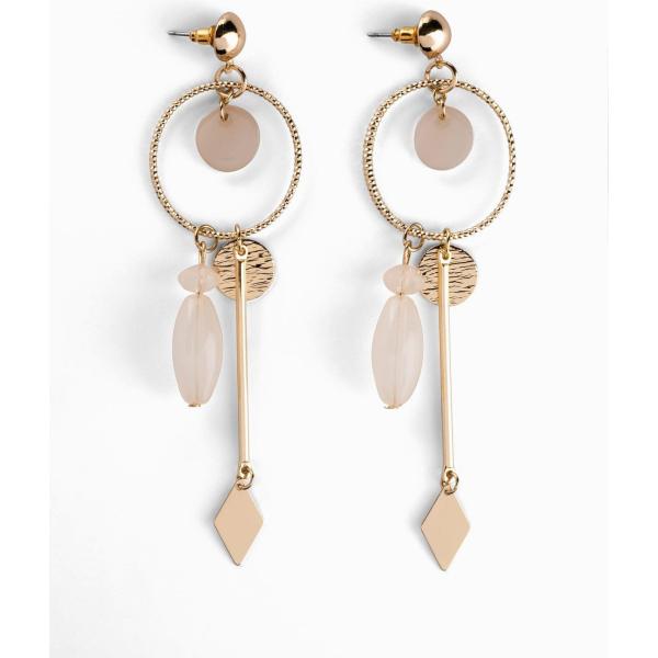 boucles doreilles bonprix blanc